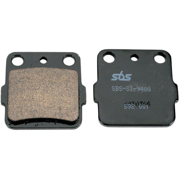 592SI - SBS SI Sintered Front Brake Pads For Arctic Cat Textron 400 2X4 2007-2008