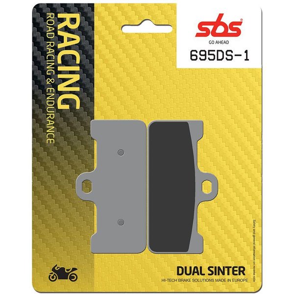 695DS-1 - SBS DS Dual Sintered Front Brake Pads For Aprilia SXV 450 2008-2010