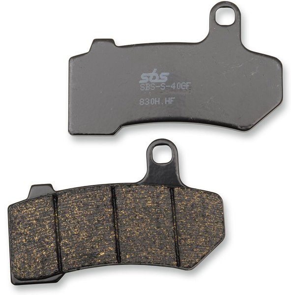 830H.HF - SBS HHF Street Ceramic Organic Front Brake Pads For Harley Davidson FLHR 1584 Road King 2008
