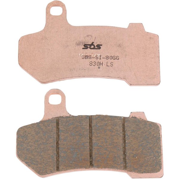 830H.LS - SBS HLS Street Excel Sintered Rear Brake Pads For Harley Davidson FLHR 1584 2008