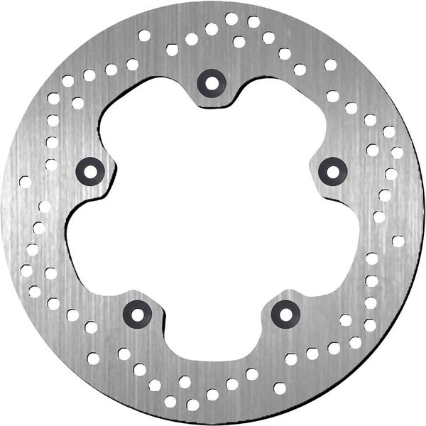 5015 - SBS Standard Round Rear Brake Disc For BMW F 650 GS 2008-2012 - Silver