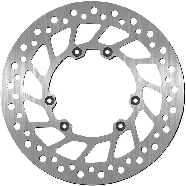 5003 - SBS Standard Round Front Left Brake Disc For Cannondale C 440 R 2003 - Silver