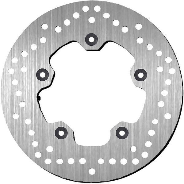 5108 - SBS Standard Round Rear Brake Disc For Yamaha MT-10 2016-2022 - Silver