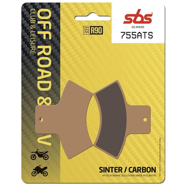 755ATS - SBS ATS All-Terrain Sintered Rear Brake Pads For Polaris 455 4X4 1999-2001