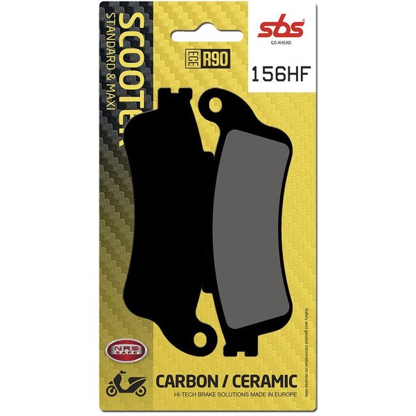 156HF - SBS HF Street Ceramic Organic Front Brake Pads For Honda FES 250 1998-2002