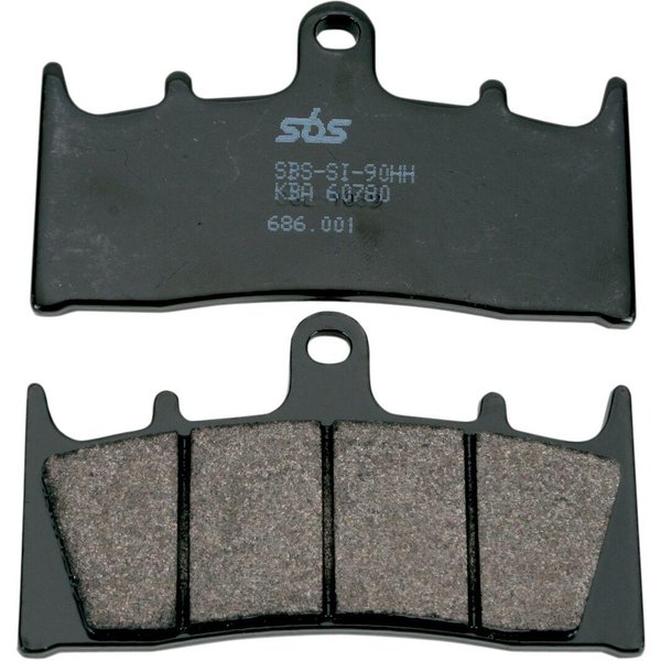 686HS - SBS HS Street Excel Sintered Front Brake Pads For Suzuki GSF 1200 2001-2005