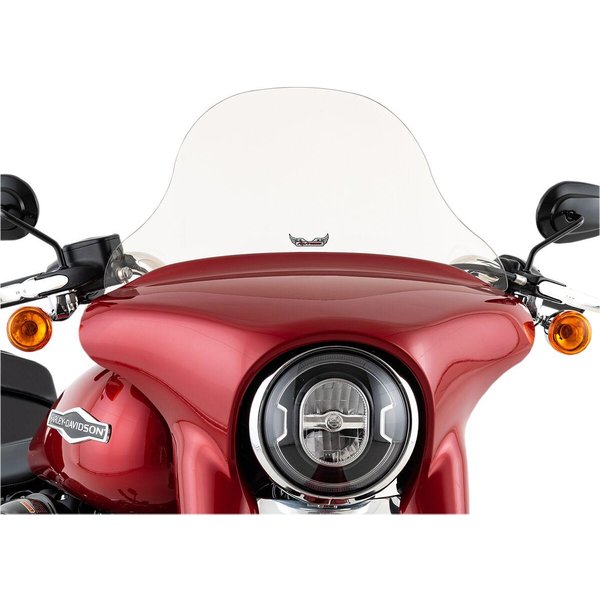 T-239-8 - Slipstreamer Windshield For Harley Davidson FLSB 1750 2018-2020 20 cm (8") - Smoke