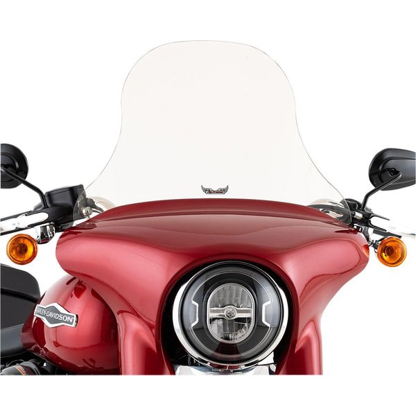 T-239-12 - Slipstreamer Windshield For Harley Davidson FLSB 1750 2018-2020 30.5 cm (12") - Smoke