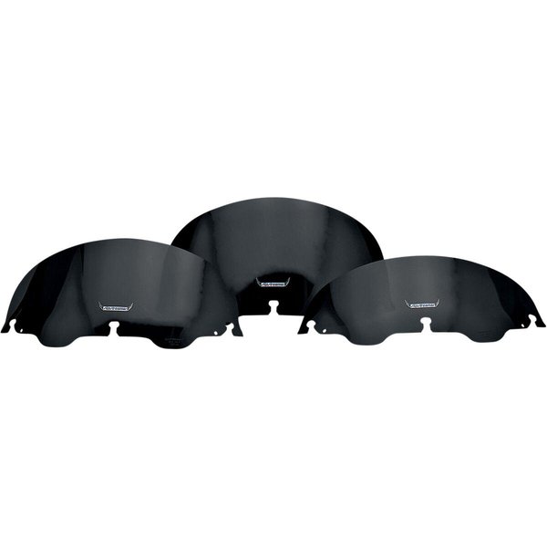 S-235-6DS - Slipstreamer Windshield For Harley Davidson FLHT 1750 2019 15 cm (6") - Dark Smoke