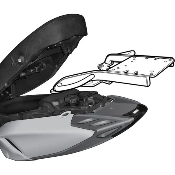 Shad Top Case Fitting Kit for Piaggio Typhoon 50 (11-22)