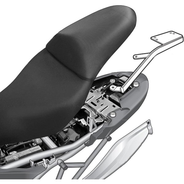 Shad Top Case Fitting Kit for Kawasaki Versys 650 (07-09)
