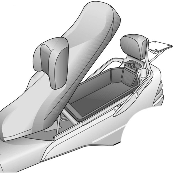 Shad Top Case Fitting Kit for Suzuki Burgman 400 (01-06)
