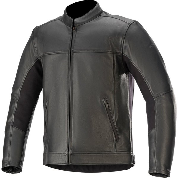 Alpinestars Topanga Leather Motorcycle Jacket M Black