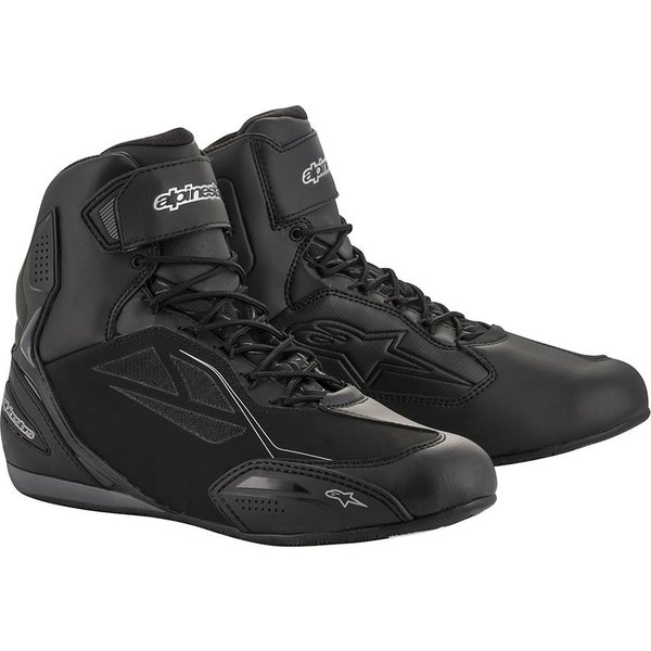 Alpinestars Stella Faster 3 DryStar Ladies Motorcycle Boots US 6.5 Black Silver (UK 5.5)