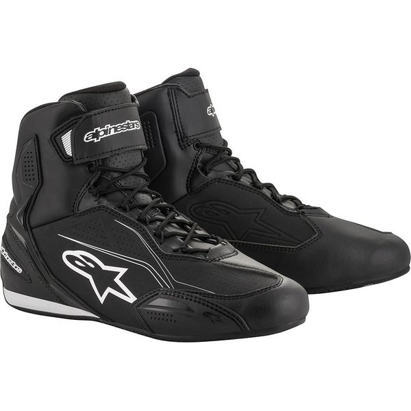 Alpinestars Faster-3 Motorcycle Boots 43 Black (UK 9)