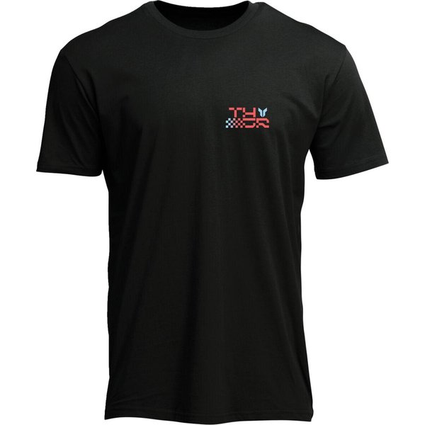 3030-25108 - Thor Mens Adult Vantage T-Shirt Medium false - Black