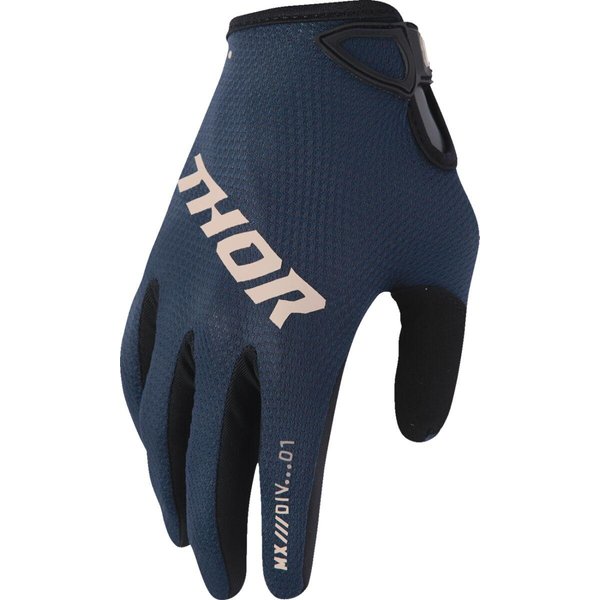 3331-0304 - Thor Womens Ridemode Static Gloves Small - Black/Midnight