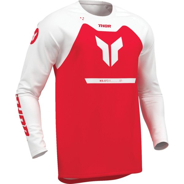 2910-8466 - Thor Ridemode Menace Jersey X-Large - Red/White