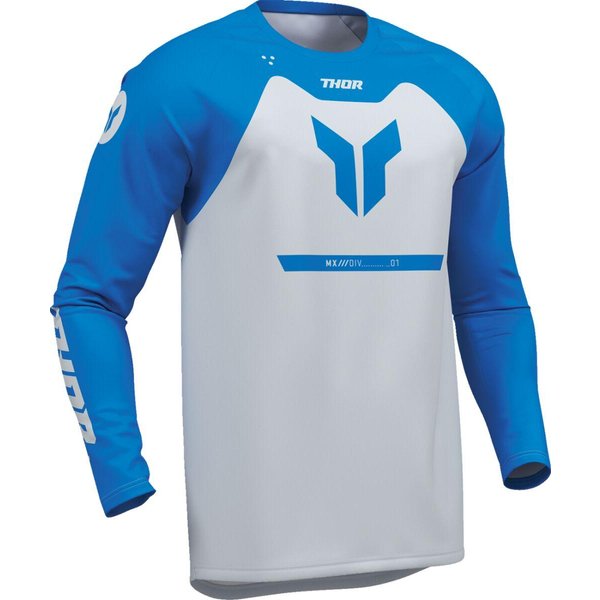2910-8455 - Thor Ridemode Menace Jersey 4X-Large - Blue/White