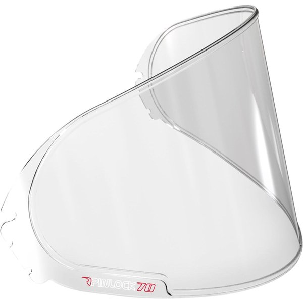 Pinlock 70 Insert For Black Apex, Black Vortex, Shox Ammo and Black FastTrack Kids Helmet - Clear (DKS002)