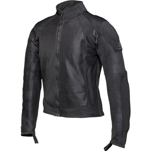 Black Premium Air Armoured Motorcycle Jacket S Black