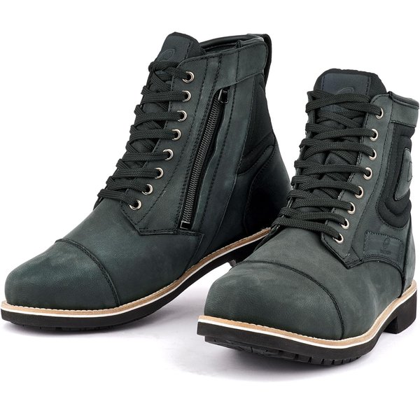 Black Crux Motorcycle Boots 46 Black (UK 12)