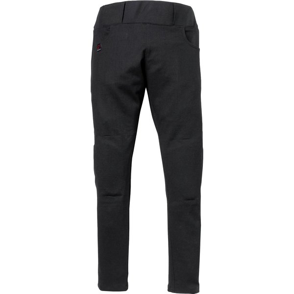 Black Premium Ladies Stretch Motorcycle Leggings UK 16 Black (Short Leg)