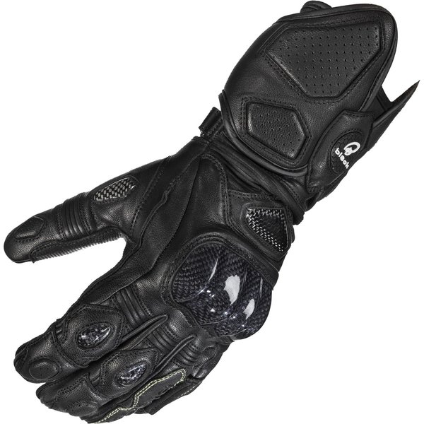 Black Rhino Motorcycle Gloves M Black