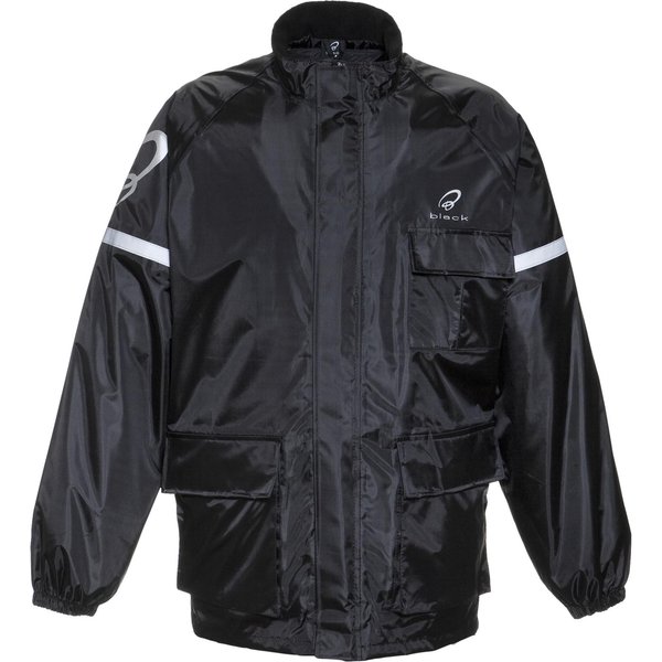 Black Spectre Waterproof Motorcycle Jacket L Black (A-050)