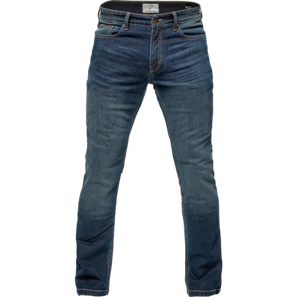 Black Blockade Straight Leg Motorcycle Jeans 50 Blue (Short Leg)