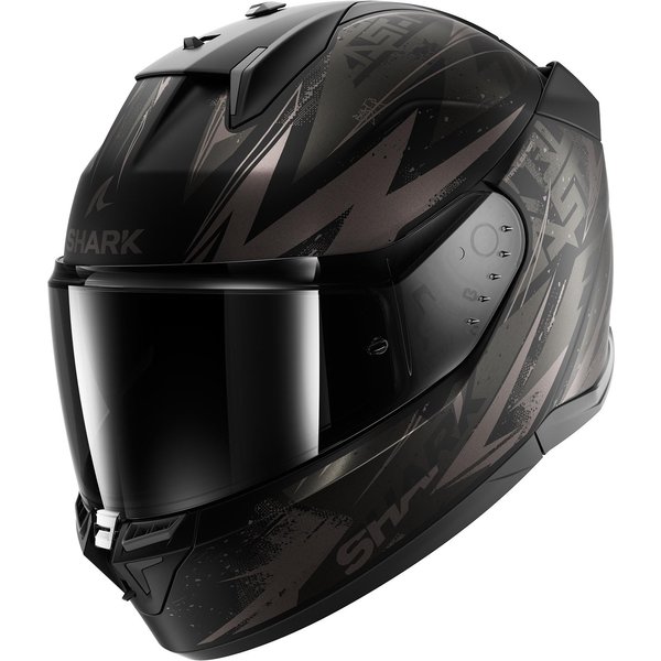 Shark D-Skwal 3 Blast-R Mat Motorcycle Helmet S Matt Black Anthracite (KAA)