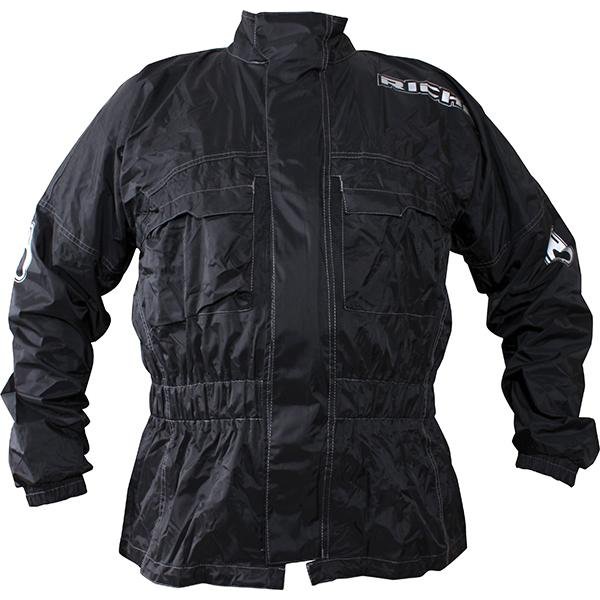 Richa Rain Warrior Textile Motorcycle Jacket 3XL Black (48)