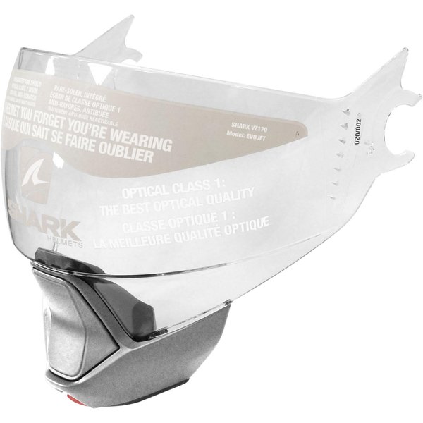 Shark EvoJet Visor Clear (for Matt Silver coloured helmets)
