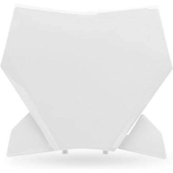 KT05029#042 - UFO Front Number Board For KTM SX85 2025-2026 - White
