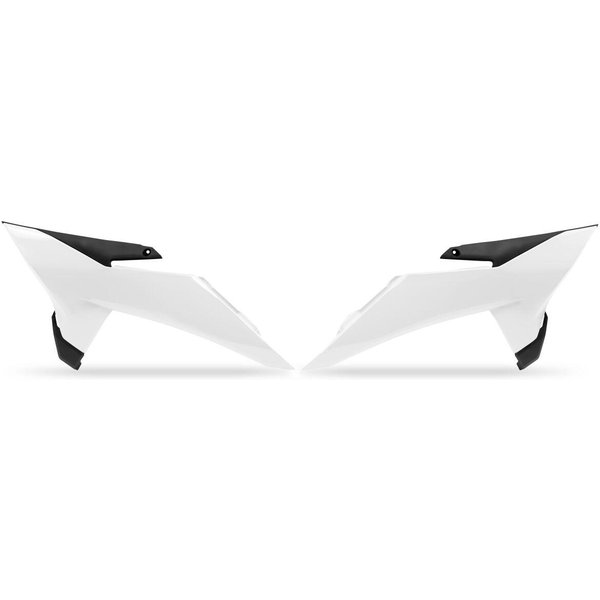 KT05030#042 - UFO Radiator Scoops For KTM SX85 2025-2026 - White