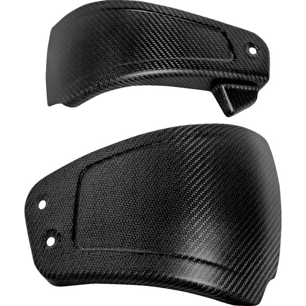 CF-825-001M - Saddlemen Side Covers For Harley Davidson FLFBS 1923 2025-2026 - Black/Carbon Fibre