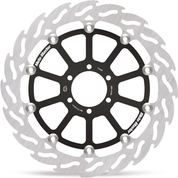 112446 - Moto Master Flame Series Brake Disc For Moto Guzzi Audace 1400 2015-2017 Front Left