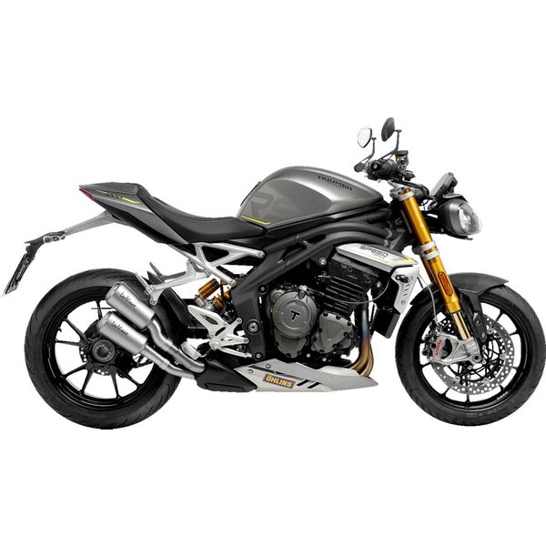 15247 - LeoVince LV-10 Silencer For Triumph Speed Triple 1200 RR 2022-2024 - Stainless