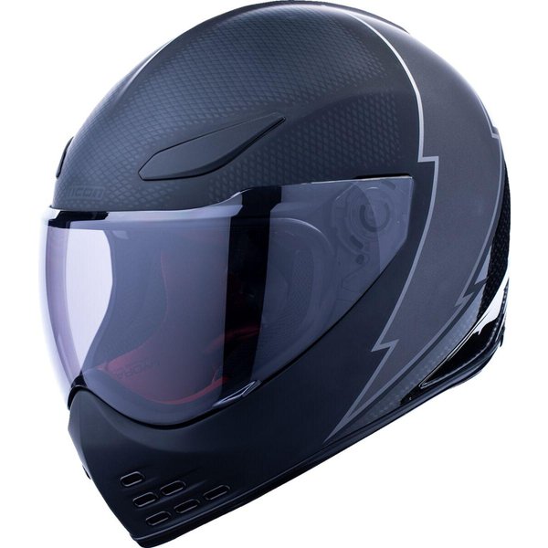 0101-17870 - Icon Domain Slabtown Helmet X-Small - Black