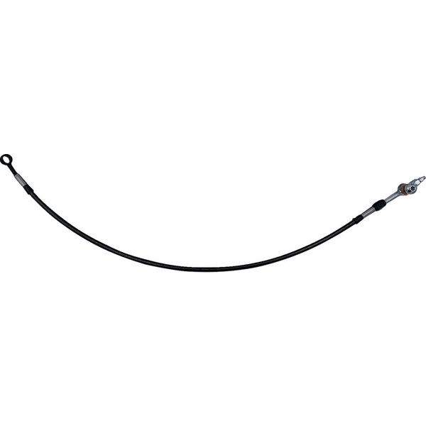 100020-B - Fat Baggers Inc. Hydraulic Brake/Clutch Hose Extension For Harley Davidson FLH 1868 2021 25.5 - 30.5cm (10" - 12") - Black
