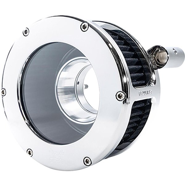 5568 - Feuling Parts BA Air Cleaner Kit For Harley Davidson FLHR 1340 1994-1998 - Black/Chrome/Clear