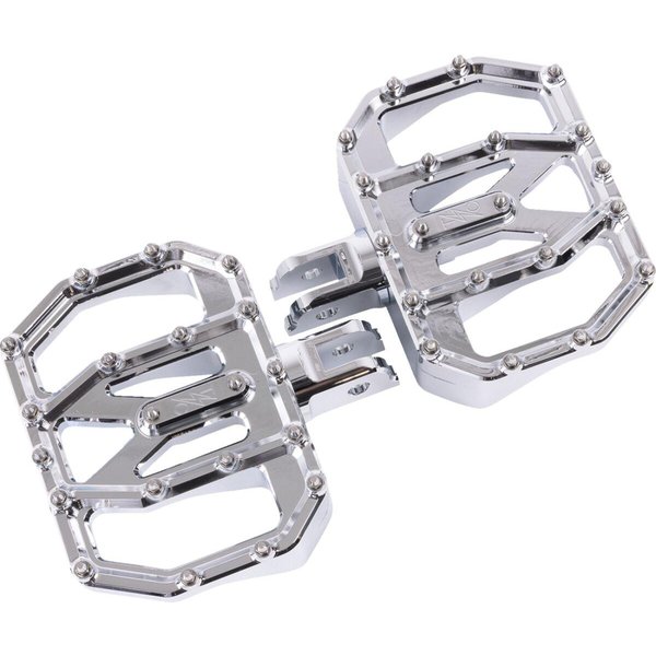 TSC-2031-3-SF - Thrashin Supply Co Mini Aggressor Floorboards For Harley Davidson FLDE 1750 ABS 2018-2020 - Chrome