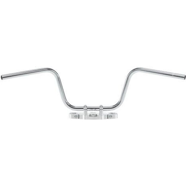 MCL136CKK - TRW Steel Handlebar 24,5mm (1") For Triumph Bonneville 865 T100 2005-2015 Ape Hanger - Chrome