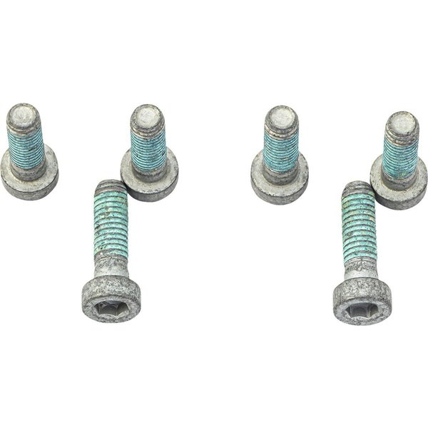 MSS138-6 - TRW Brake Disc Bolt Set For BMW F 650 CS 2002-2005 - Silver/Stainless Steel