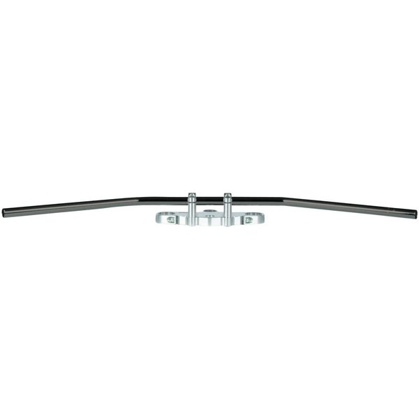 MCL121SS - TRW 22mm (7/8") Steel Handlebar For Honda CA 125 1995-2000 Custom/Drag - Black