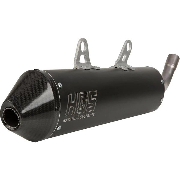 XE-224-SCZ - HGS Silencer For Gas Gas EC 250 2024-2025 - Black