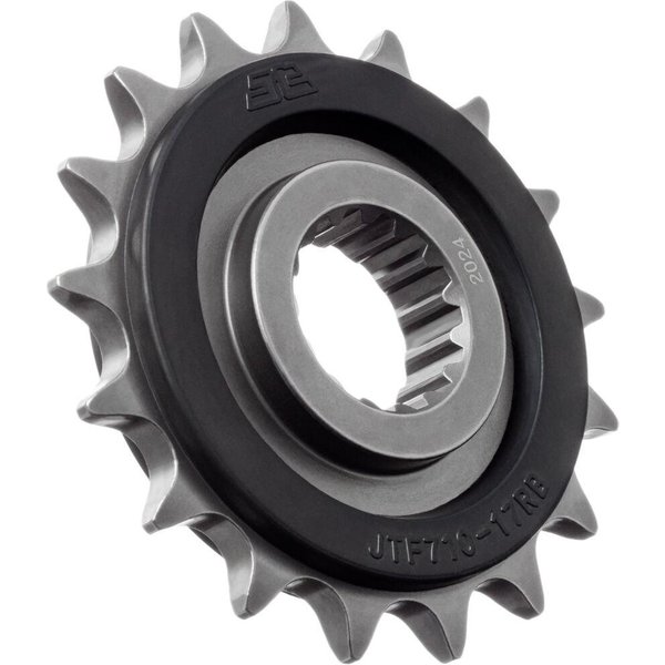 JTF710.17RB - JT Steel Sprocket For Aprilia RS 660 ABS 2020-2024 Front 17T