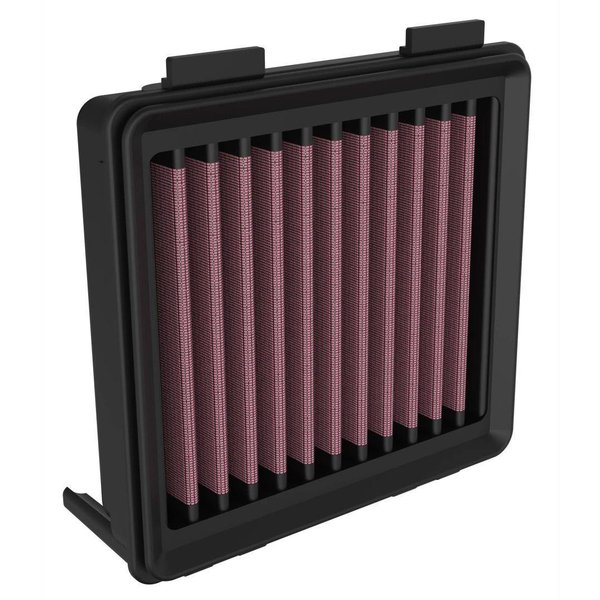 KT-2412 - K&N Air Filter For KTM Duke 125 2024 - Black/Red