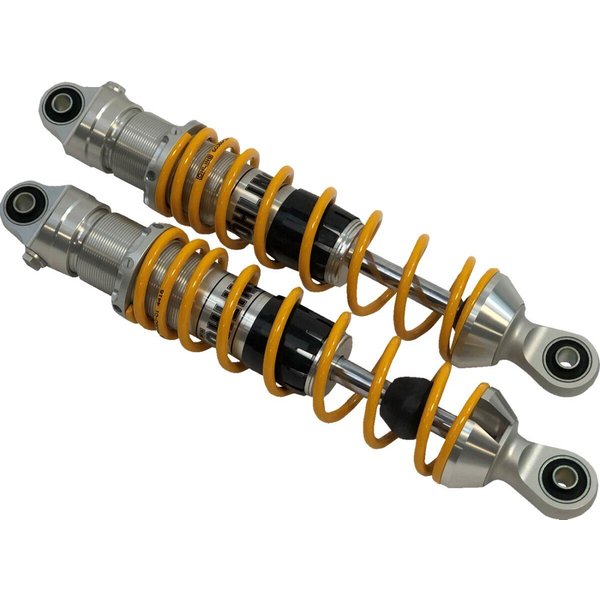 HO 919 - Ohlins STX S36E Shock For Honda MSX125 2021-2025 Rear 334.00 mm (13.15") - Silver/Yellow