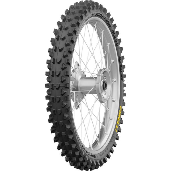 4574700 - Pirelli Scorpion MX32 Mid Soft Front Tyre Blackwall 51M 80/100-21"